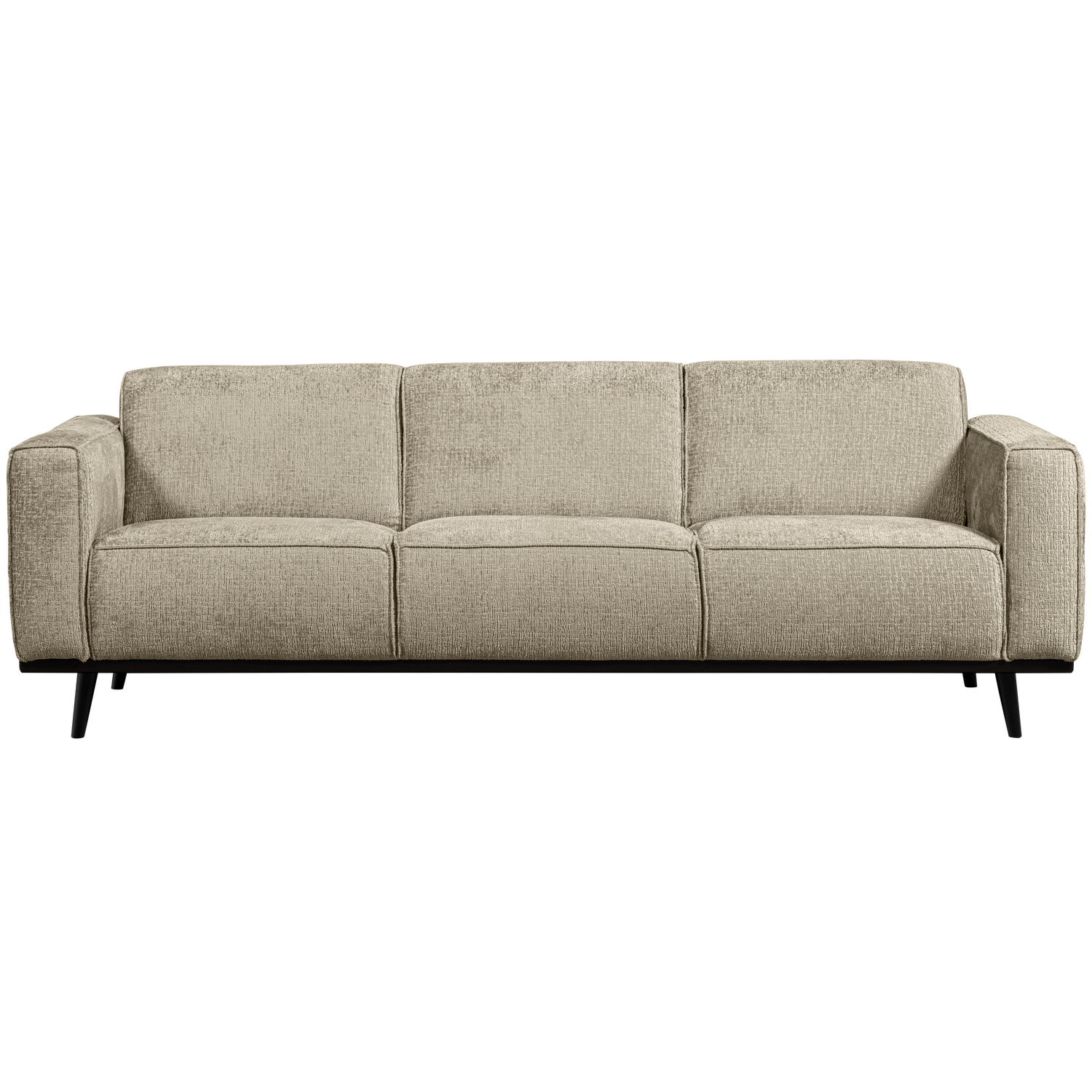 STATEMENT 3-ZITS BANK 230 CM STRUCTURE VELVET WHEATFIELD