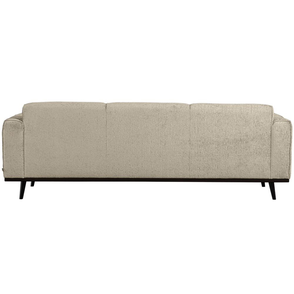 STATEMENT 3-ZITS BANK 230 CM STRUCTURE VELVET WHEATFIELD