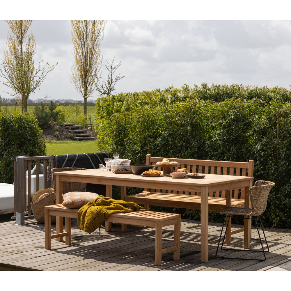 WINGS TUINSTOEL NATUREL - SET VAN 2