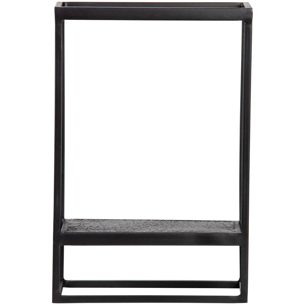 WOOOD - Febe wandrek tuin verticaal metaal zwart