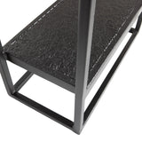 WOOOD - Febe wandrek tuin verticaal metaal zwart