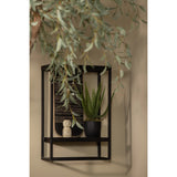 WOOOD - Febe wandrek tuin verticaal metaal zwart