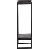 WOOOD - Febe wandrek tuin verticaal metaal zwart