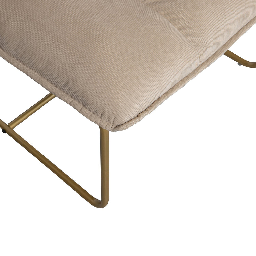 FIE FAUTEUIL RIBSTOF ZAND