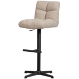 VINNY DRAAIBARE BARSTOEL BOUCLE ZAND