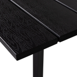 WOOOD - Veerle tuintafel aluminium/polywood antraciet 220x100cm