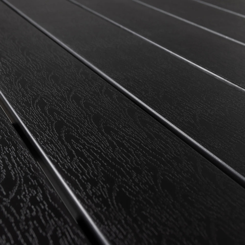 WOOOD - Veerle tuintafel aluminium/polywood antraciet 220x100cm