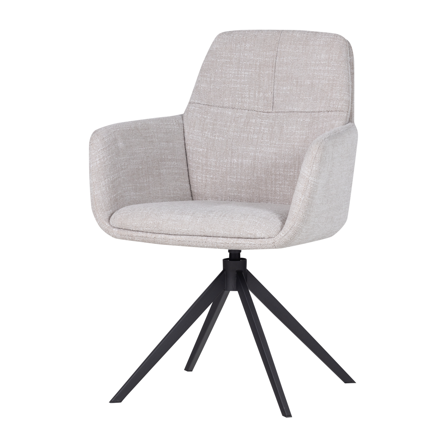 GRANT EETKAMERSTOEL NATUREL MELANGE [fsc]