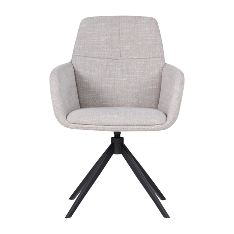 GRANT EETKAMERSTOEL NATUREL MELANGE [fsc]