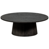 MAAN SALONTAFEL MDF DONKERBRUIN 35XO100 CM