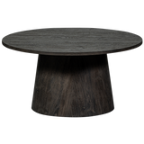 MAAN SALONTAFEL MDF DONKERBRUIN 40XO80 CM