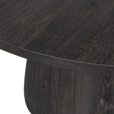 MAAN SALONTAFEL MDF DONKERBRUIN 45XO60 CM