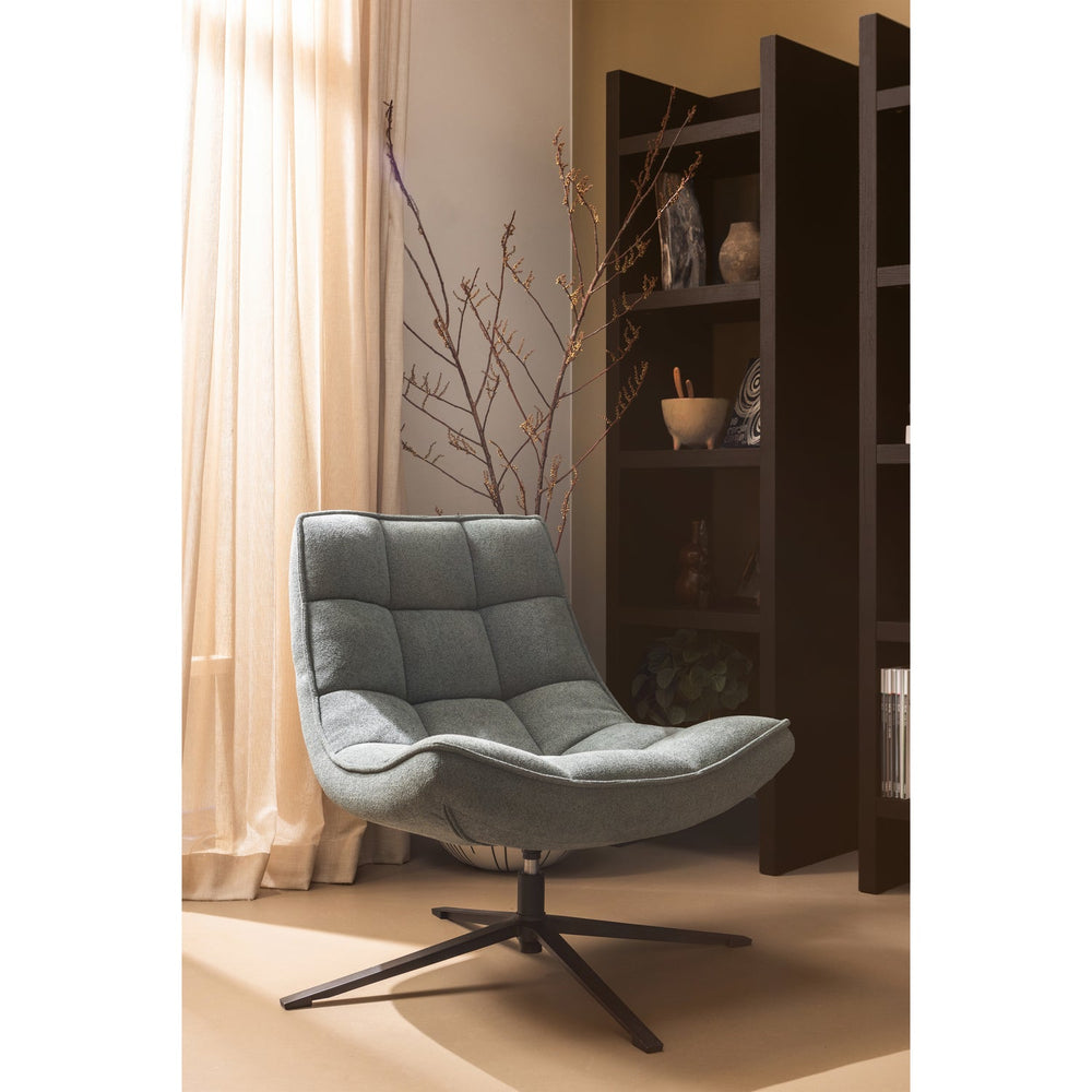MAUDI DRAAIFAUTEUIL BLAUW