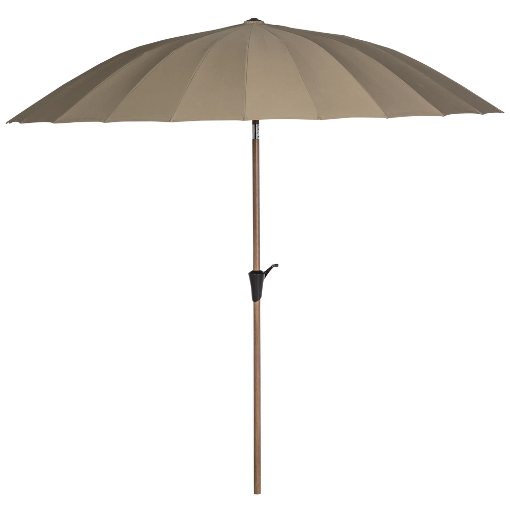 WOOOD - Monica parasol zand/groen 280cm