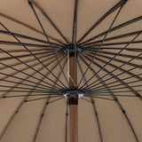 WOOOD - Monica parasol zand/groen 280cm