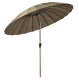 WOOOD - Monica parasol zand/groen 280cm