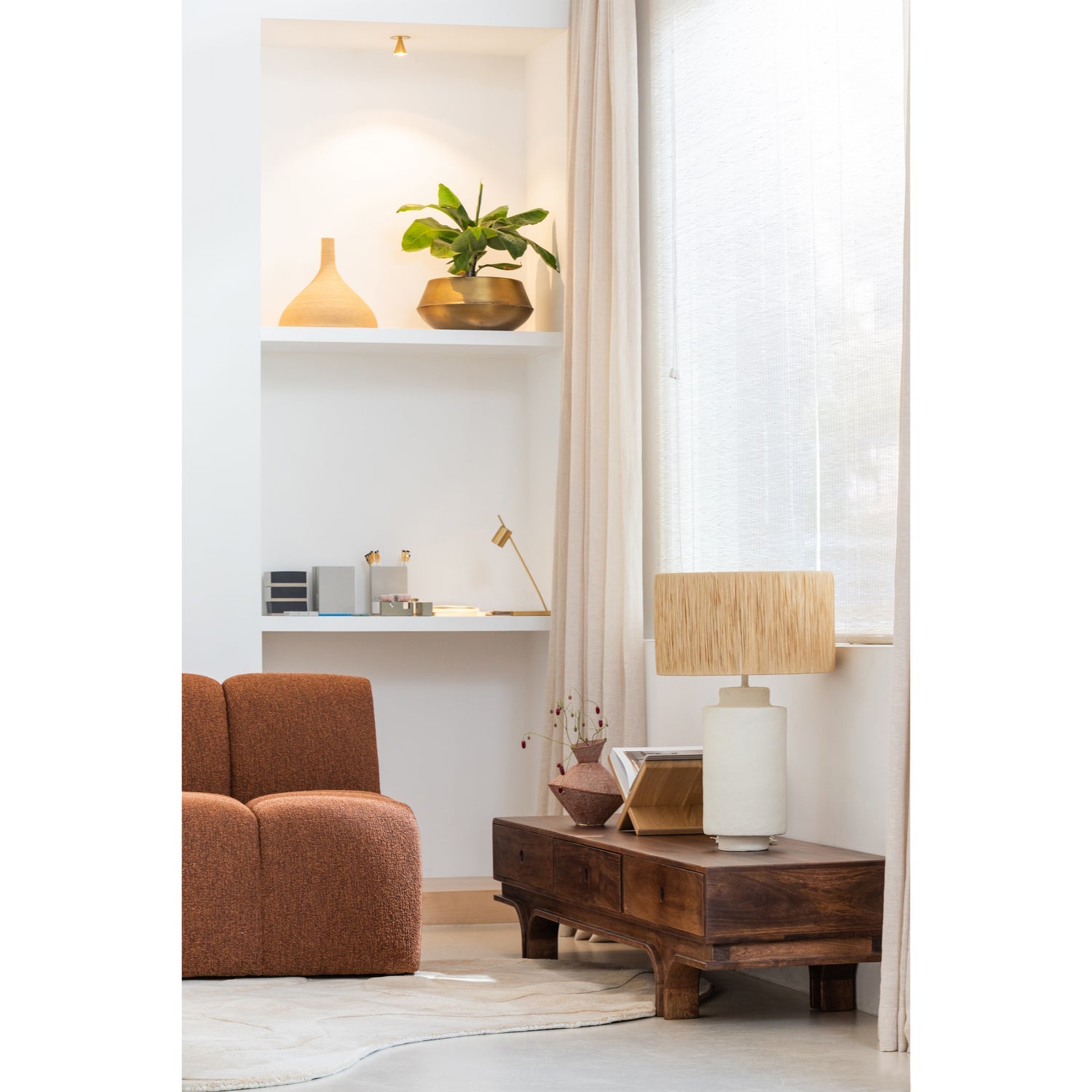 ALYA VLOERKLEED ORGANISCH MELK 170X240 CM