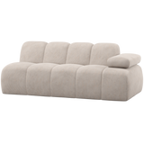 MOJO 2-ZITS ELEMENT ARM RECHTS RIBSTOF ECRU