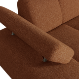MOJO CHAISE LONGUE ELEMENT LINKS BOUCLE ROESTBRUIN MELANGE