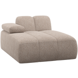MOJO CHAISE LONGUE ELEMENT LINKS WOLLIG DONKERZAND