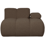 MOJO CHAISE LONGUE ELEMENT RECHTS BOUCLE BRUIN MELANGE