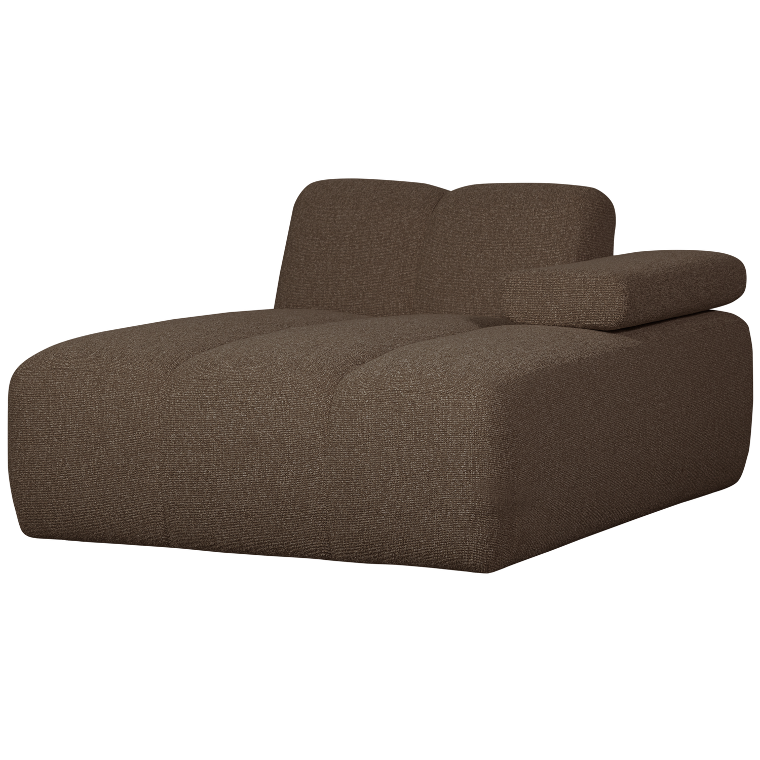 MOJO CHAISE LONGUE ELEMENT RECHTS BOUCLE BRUIN MELANGE