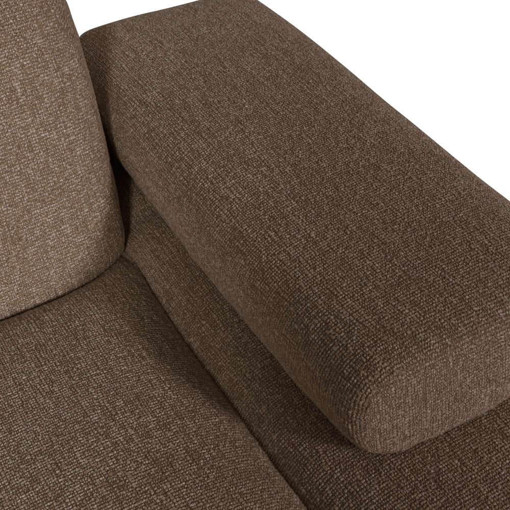 MOJO CHAISE LONGUE ELEMENT RECHTS BOUCLE BRUIN MELANGE