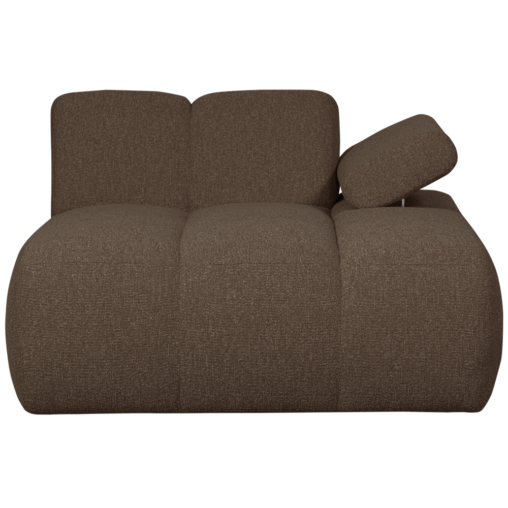 MOJO CHAISE LONGUE ELEMENT RECHTS BOUCLE BRUIN MELANGE