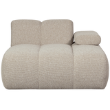 MOJO CHAISE LONGUE ELEMENT RECHTS BOUCLE BEIGE MELANGE