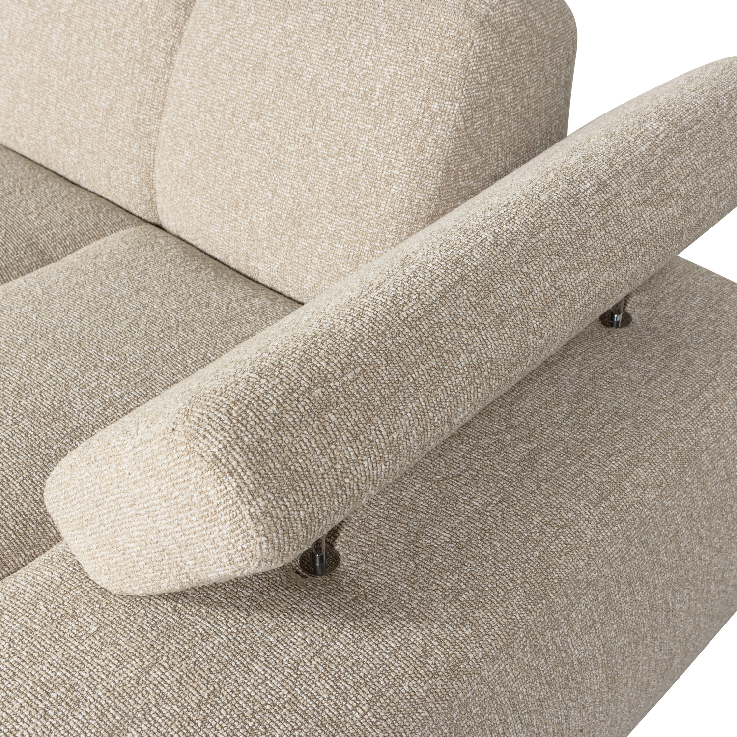 MOJO CHAISE LONGUE ELEMENT RECHTS BOUCLE BEIGE MELANGE
