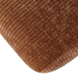 MOJO EETBANK 164 CM RIBSTOF ROESTBRUIN