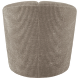 BePureHome - Mojo draaifauteuil geweven ribstof donkerzand