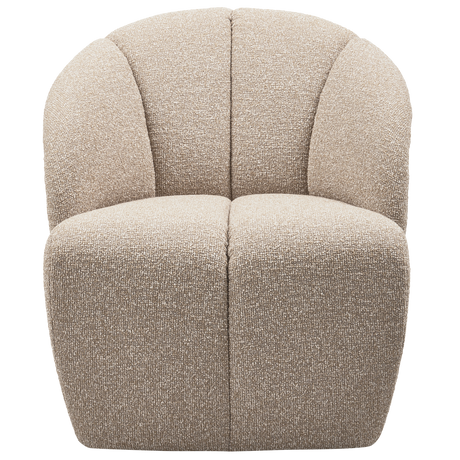 MOJO DRAAIFAUTEUIL BOUCLE BEIGE MELANGE