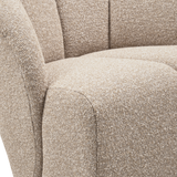 MOJO DRAAIFAUTEUIL BOUCLE BEIGE MELANGE
