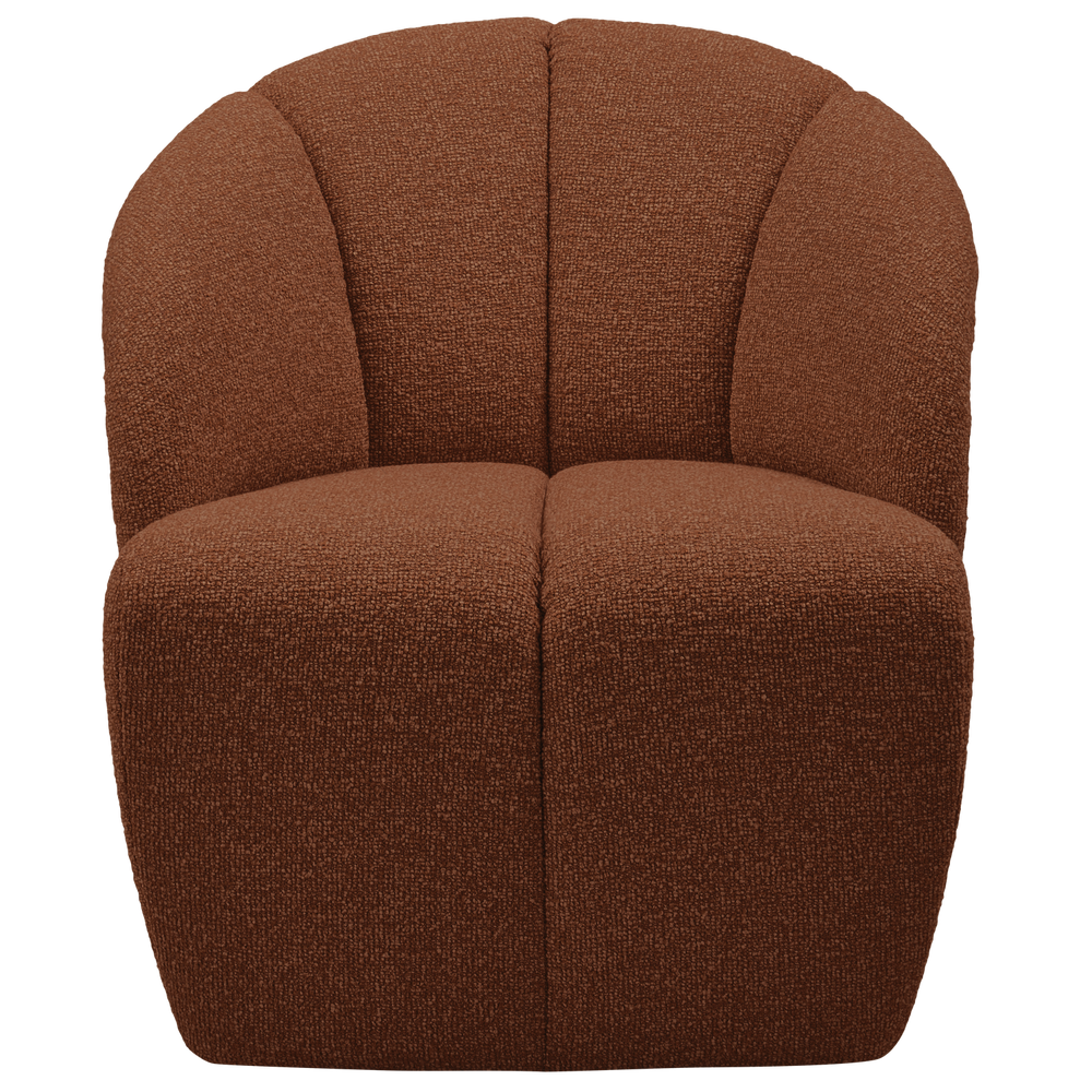 MOJO DRAAIFAUTEUIL BOUCLE ROESTBRUIN MELANGE