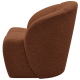 MOJO DRAAIFAUTEUIL BOUCLE ROESTBRUIN MELANGE