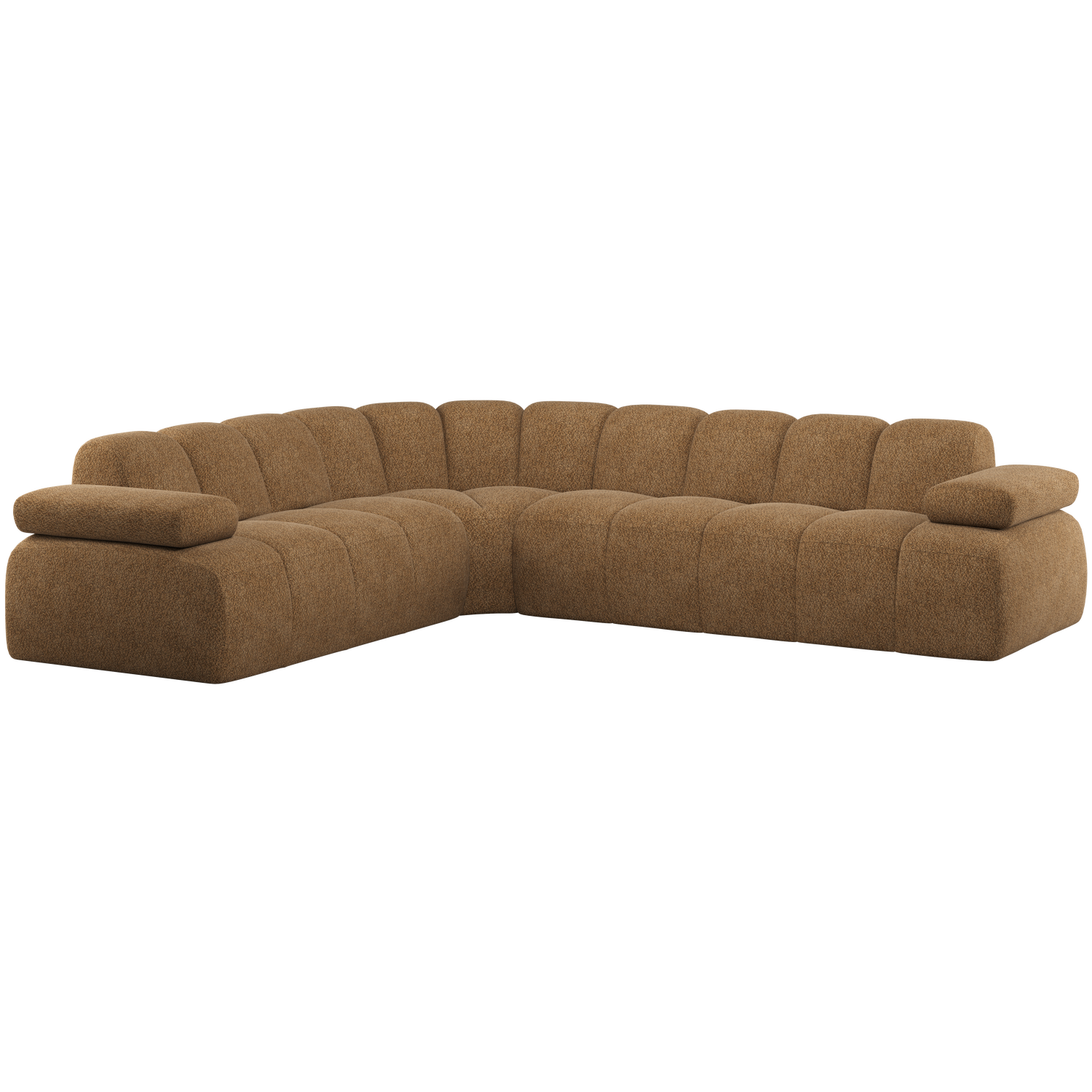 MOJO HOEKBANK LINKS WOLLIG HONINGGEEL