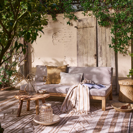 RELAX TUIN 3-ZITS BANK ACACIAHOUT NATUREL/ZAND [fsc]