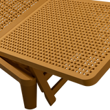 JINTE TUIN LIGBED KUNSTSTOF GEEL