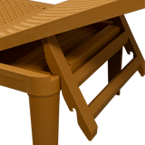 JINTE TUIN LIGBED KUNSTSTOF GEEL