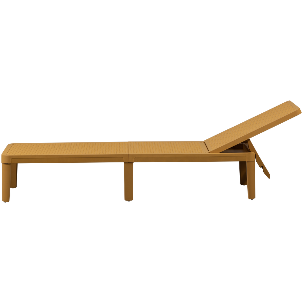 JINTE TUIN LIGBED KUNSTSTOF GEEL