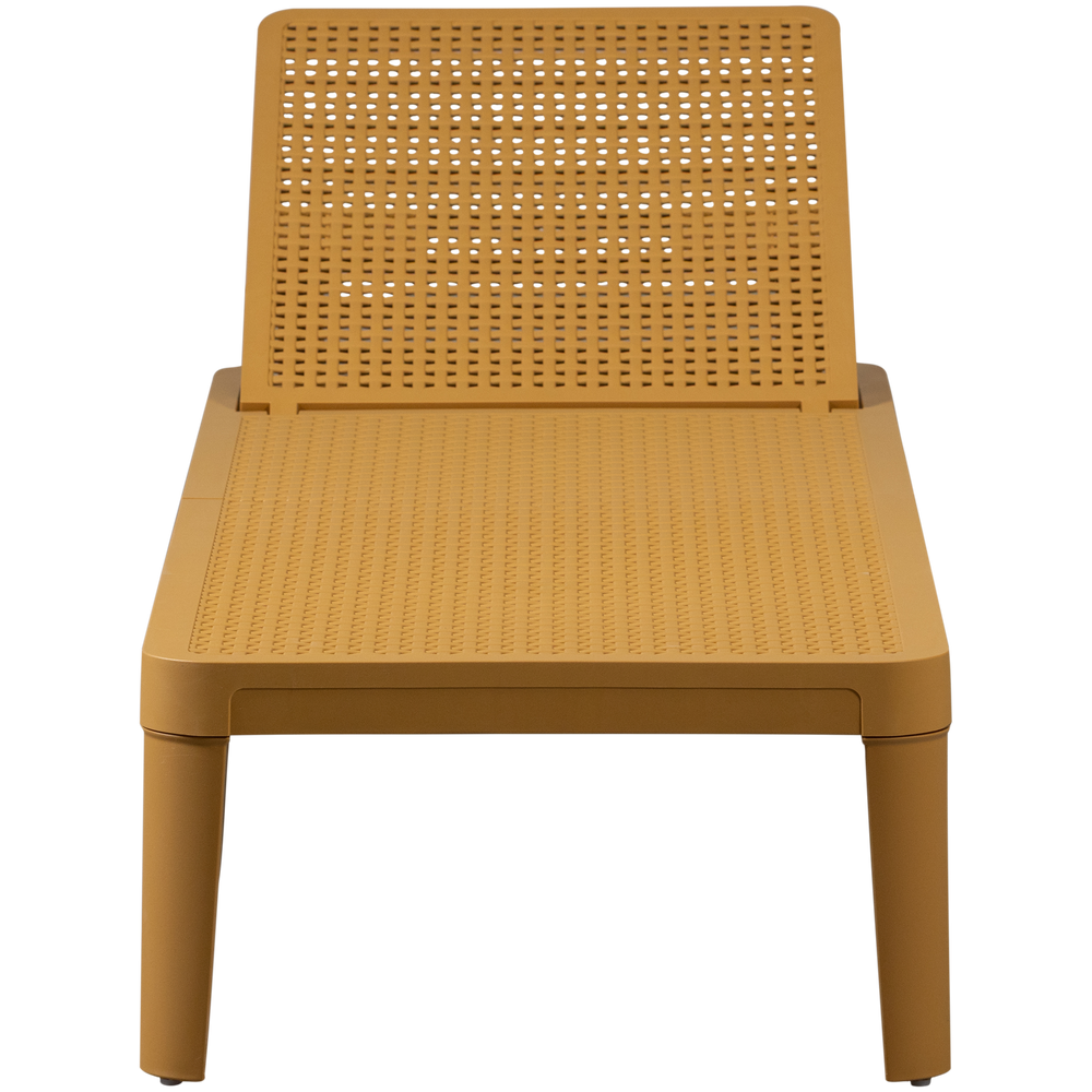 JINTE TUIN LIGBED KUNSTSTOF GEEL