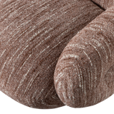 FOLKE FAUTEUIL CHENILLE OUDROZE MELANGE