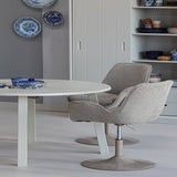 MARTEN IN HOOGTE VERSTELBARE EETKAMERSTOEL ZAND