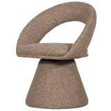 WINTER DRAAIBARE EETKAMERSTOEL NATUREL MELANGE