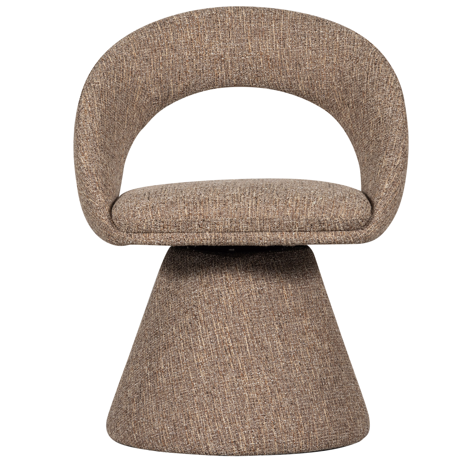 WINTER DRAAIBARE EETKAMERSTOEL NATUREL MELANGE