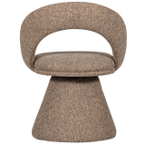 WINTER DRAAIBARE EETKAMERSTOEL NATUREL MELANGE