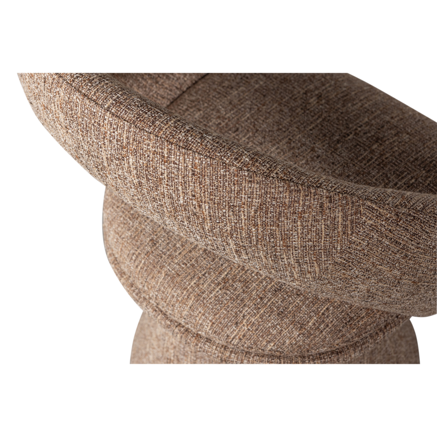 WINTER DRAAIBARE EETKAMERSTOEL NATUREL MELANGE