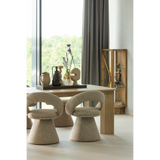 WINTER DRAAIBARE EETKAMERSTOEL NATUREL MELANGE