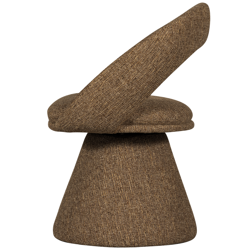 WINTER DRAAIBARE EETKAMERSTOEL NATUREL MELANGE